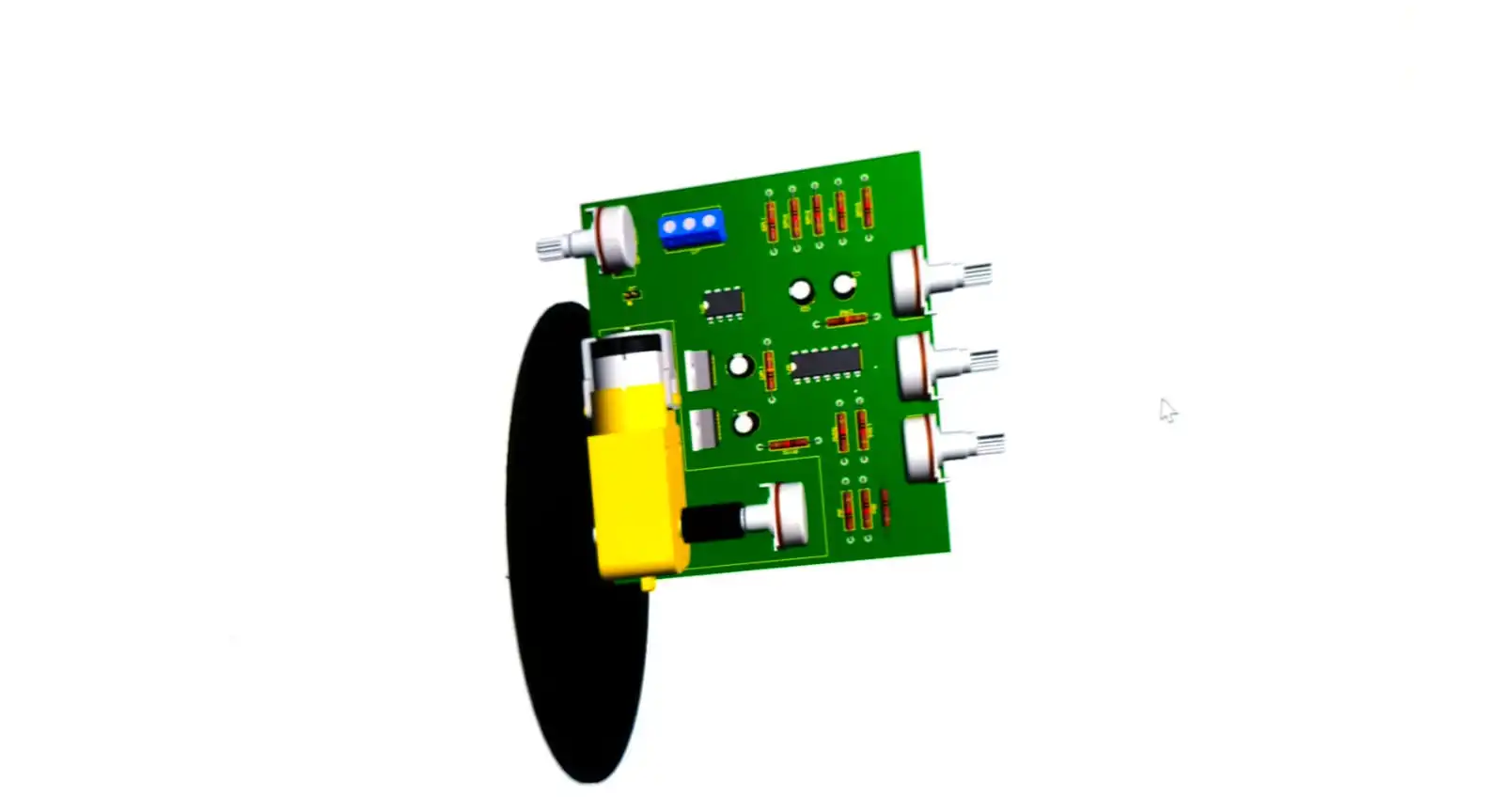 Controlador PID para motor DC - miniatura